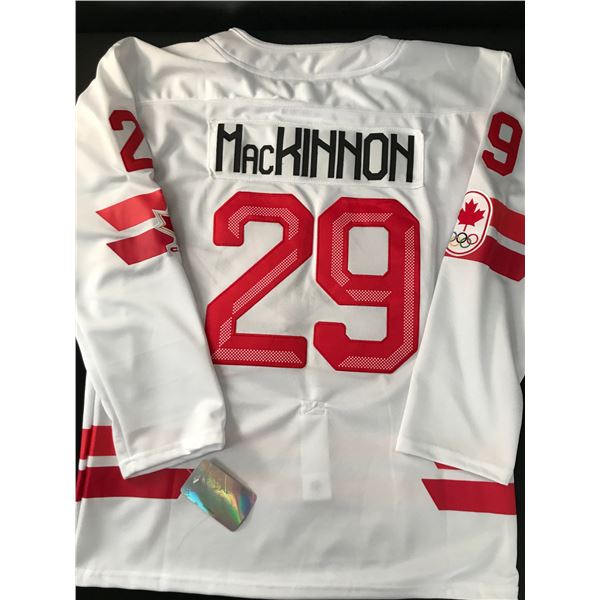 NATHAN MACKINNON  2026 TEAM CANADA  OLYMPIC HOCKEY JERSEY