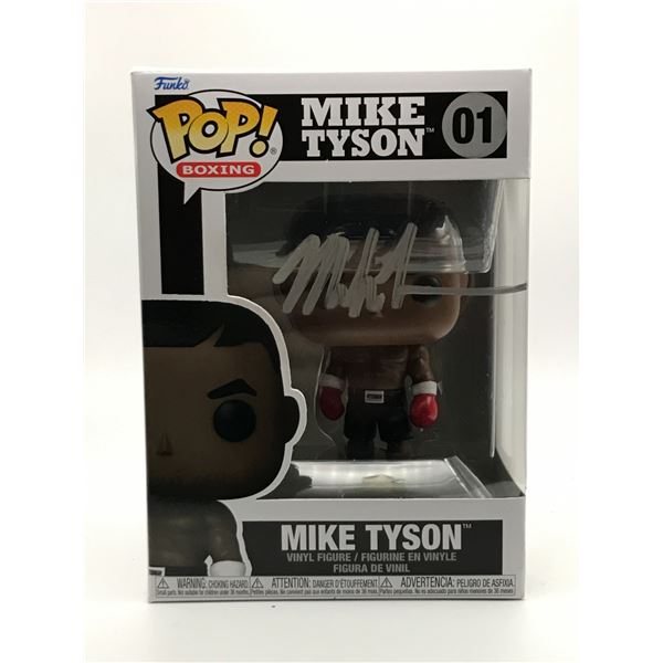 MIKE TYSON SIGNED FUNKO POP - WWOC COA