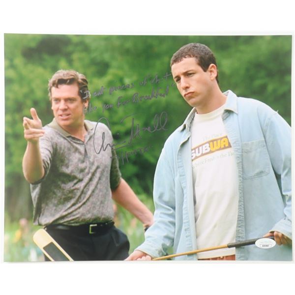 CHRISTOPHER MCDONALD SIGNED AND INSCRIBED HAPPY GILMORE 8X10 - JSA COA