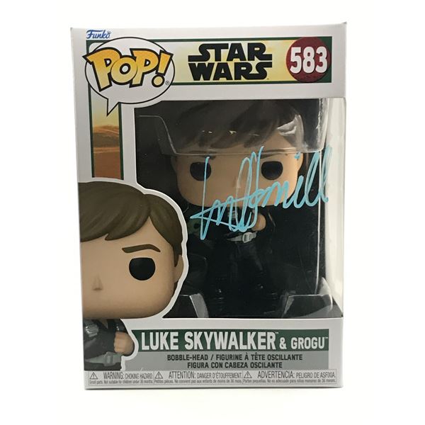 MARK HAMILL SIGNED LUKE SKYWALKER FUNKO POP - KB COA