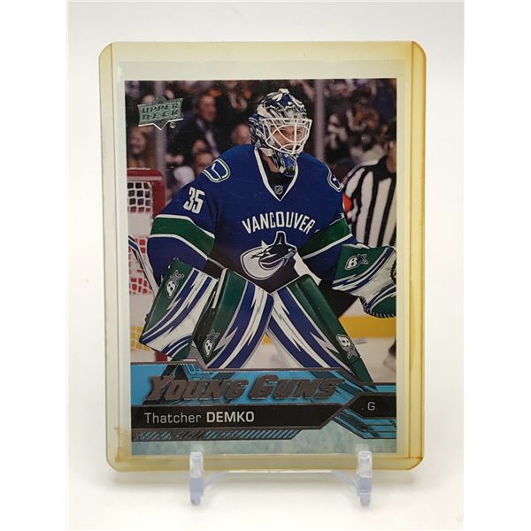 2016-17 UPPER DECK THATCHER DEMKO YOUNG GUNS ROOKIE CARD