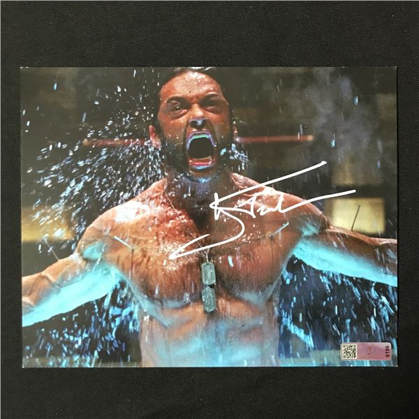 HUGH JACKMAN SIGNED WOLVERINE 8X10 - KB COA
