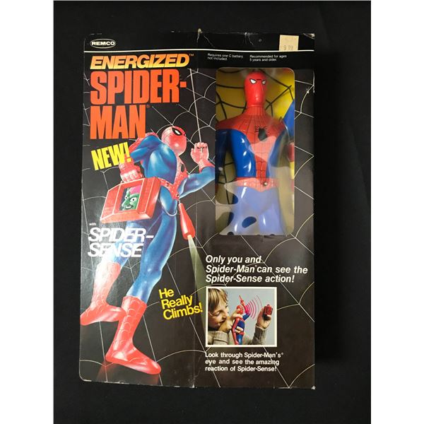 1978 REMCO ENERGIZED SPIDERMAN ACTION FIGURE IN ORIGINAL PACKAGING