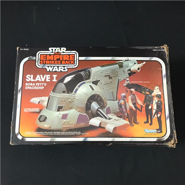 Star Wars EMPIRE STRIKES BACK SLAVE 1 BOBA FETT'S SPACESHIP IN ORIGINAL PACKAGING
