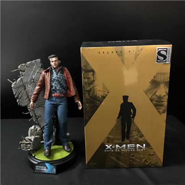 HUGH JACKMAN SIGNED WOLVERINE DAYS OF FUTURE PAST SIDESHOW EXCLUSIVE NEW IN BOC (CELEBRITY COA)