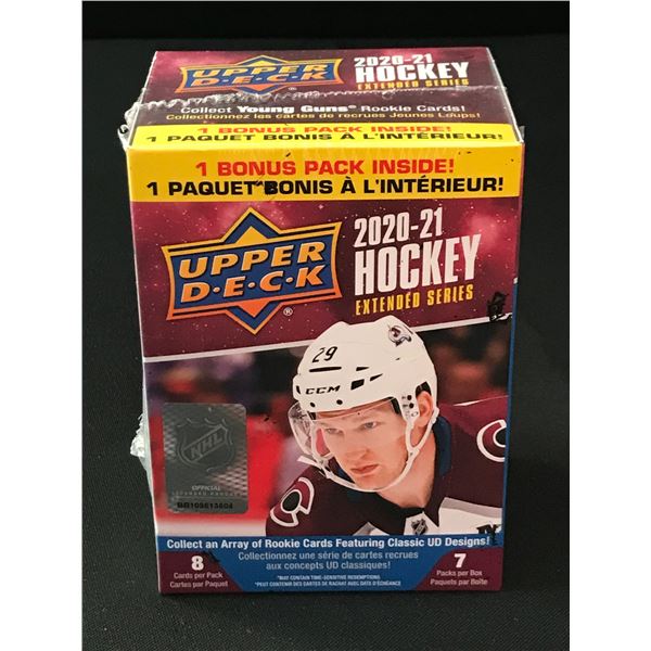2020-21 UPPER DECK HOCKEY EXTENDED SERIES SEALED TRADING CARD BOX