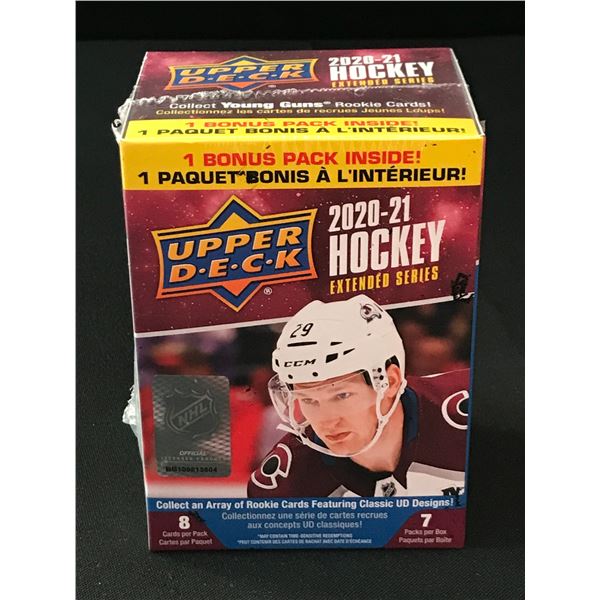 2020-21 UPPER DECK HOCKEY EXTENDED SERIES SEALED TRADING CARD BOX