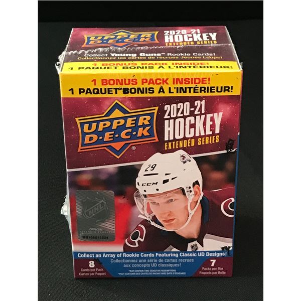 2020-21 UPPER DECK HOCKEY EXTENDED SERIES SEALED TRADING CARD BOX