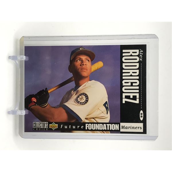 1994 UPPER DECK COLLECTOR'S CHOICE ALEX RODRIGUEZ ROOKIE BASEBALL TRADING CARD
