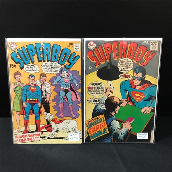 LOT OF 2 SUPERBOY COMICS #148 & 162 - DC COMICS