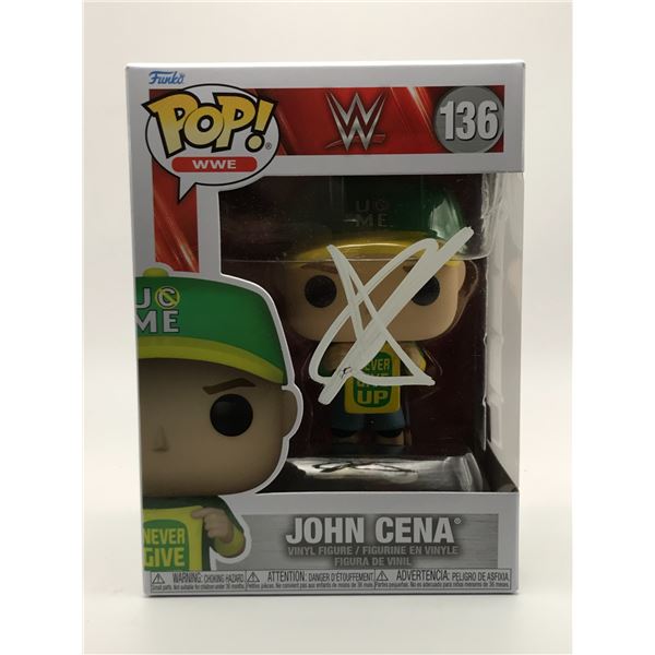 John Cena SIGNED FUNKO POP - WWOC COA