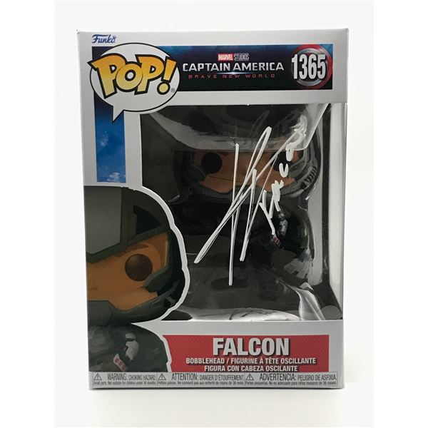 ANTHONY MACKIE SIGNED FALCON FUNKO POP - KB COA
