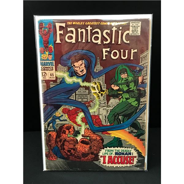 1FANTASTIC FOUR #65 - MARVEL COMICS