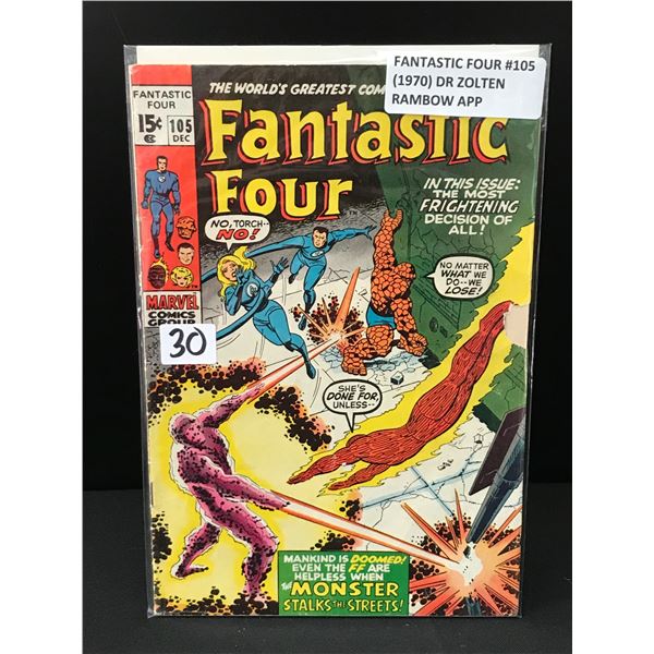 FANTASTIC FOUR #105 (1970) - MARVEL COMICS