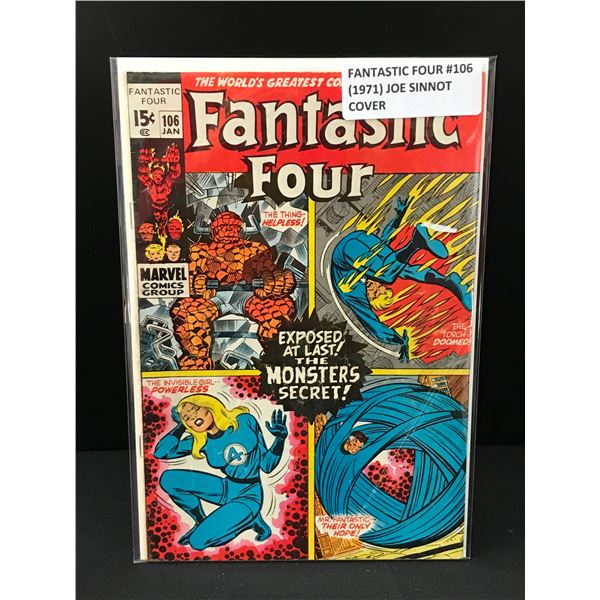 FANTASTIC FOUR #106 (1971) - MARVEL COMICS