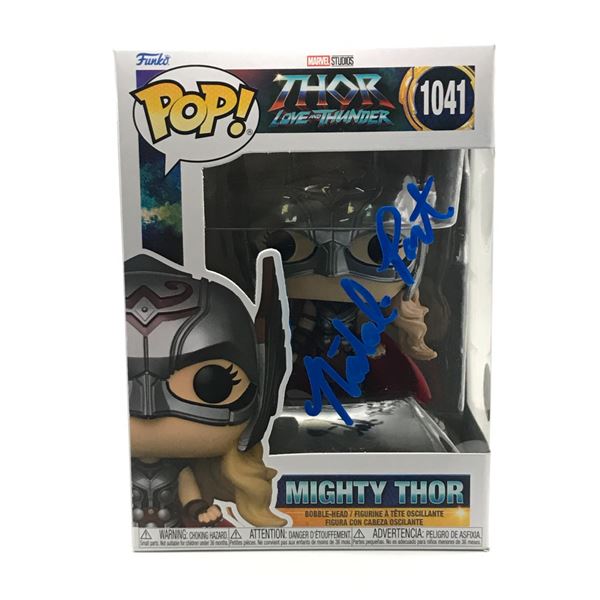 NATALIE PORTMAN SIGNED MIGHTY THOR FUNKO POP - KB COA