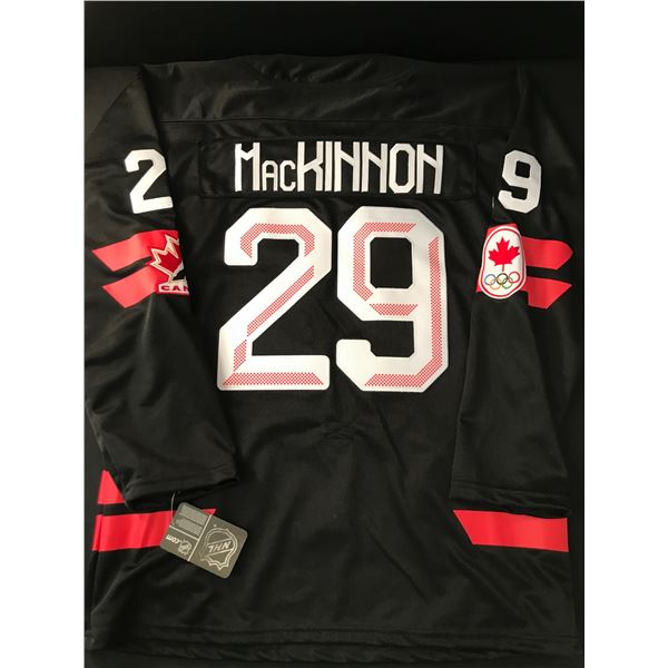 NATHAN MACKINNON  2026 TEAM CANADA OLYMPIC  HOCKEY JERSEY