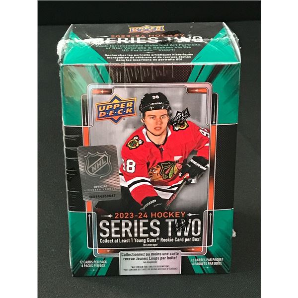 2023-24 UPPER DECK SERIES TWO SEALED TRADING CARD BOX