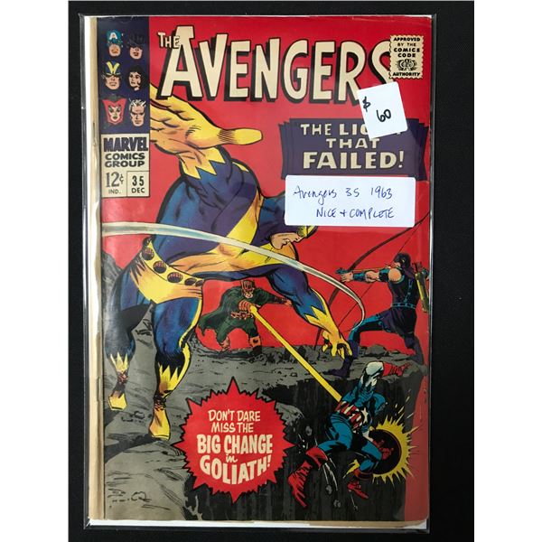 AVENGERS #35 (1963) - MARVEL COMICS