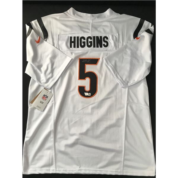 TEE HIGGINS SIGNED CINCINATTI BENGALS CUSTOM JERSEY - ACE COA