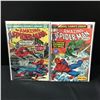 Image 1 : LOT OF 2 AMAZING SPIDERMAN COMICS #145 & #147 - MARVEL COMICS