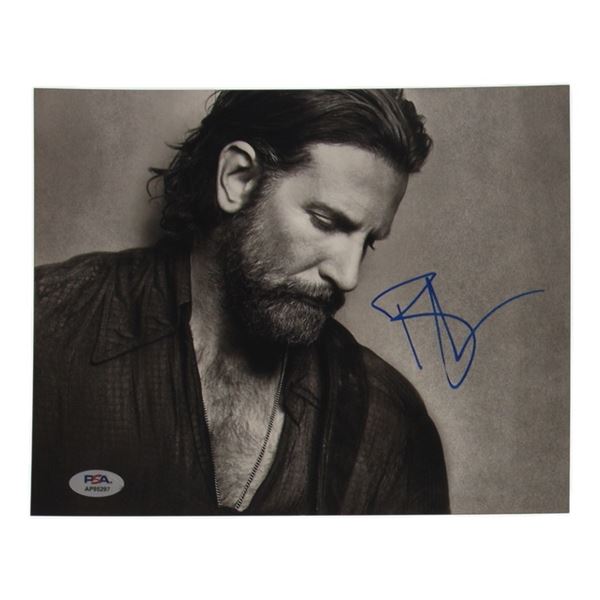 BRADLEY COOPER SIGNED A STAR IS BORN 8X10 - PSA COA