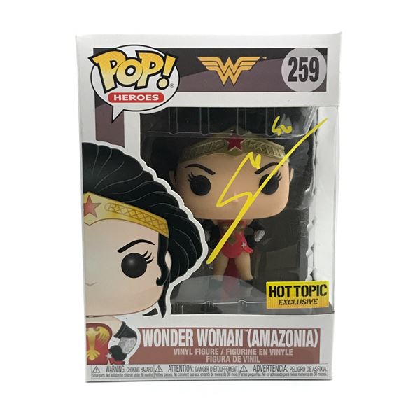 GAL GADOT SIGNED Wonder Woman FUNKO POP - KB COA