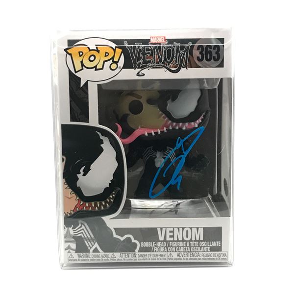 TOM HARDY SIGNED VENOM FUNKO POP - JSA COA