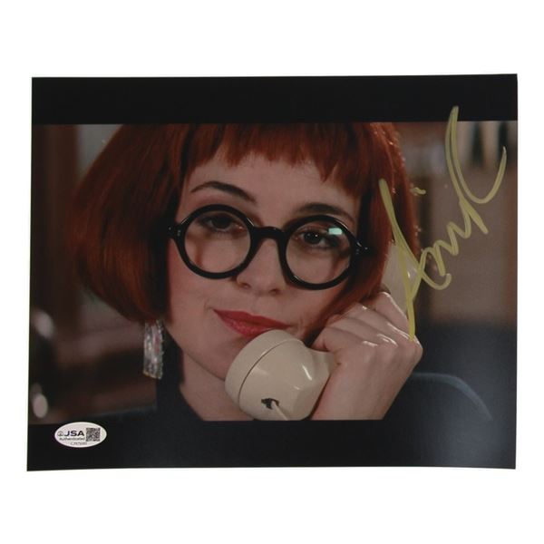 ANNIE POTTS SIGNED GHOSTBUSTERS 8X10 - JSA COA