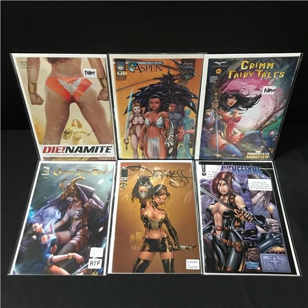 LOT OF 6 COMICS - VARIOUS TITLES AND PUBLISHERS