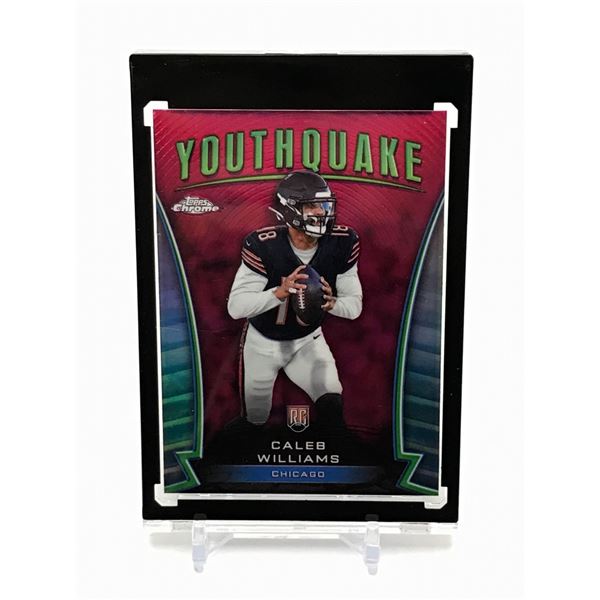 2024 TOPPS CALEB WILLIAMS YOUTHQUAKS ROOKIE TRADING CARD