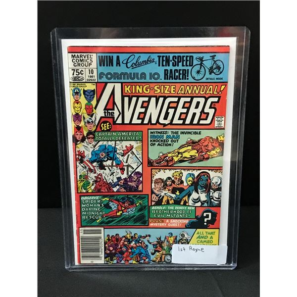 AVENGERS KING SIZED ANNUAL #10 1ST ROGUE - MARVEL COMICS