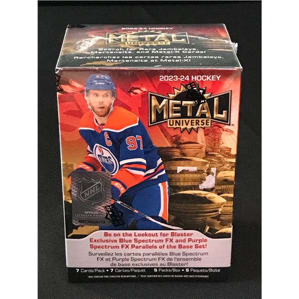 2022-23 HOCKEY LEAF METAL UNIVERSE SEALED TRADING CARD BOX