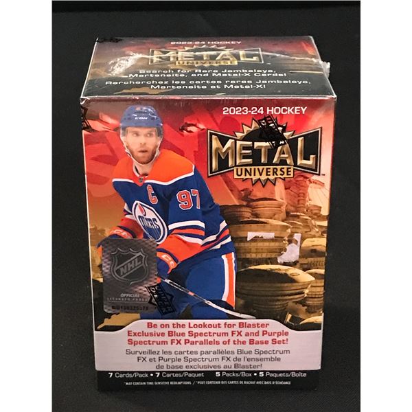 2022-23 HOCKEY LEAF METAL UNIVERSE SEALED TRADING CARD BOX