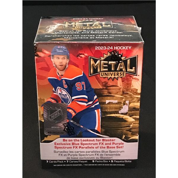 2022-23 HOCKEY LEAF METAL UNIVERSE SEALED TRADING CARD BOX