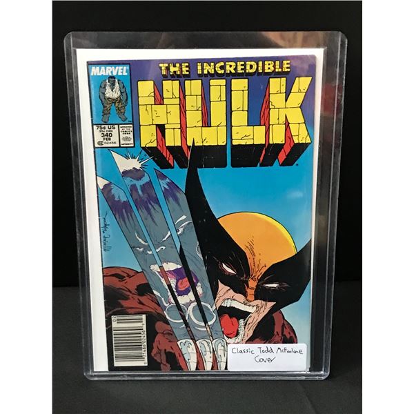THE Incredible Hulk #340 - MARVEL COMICS