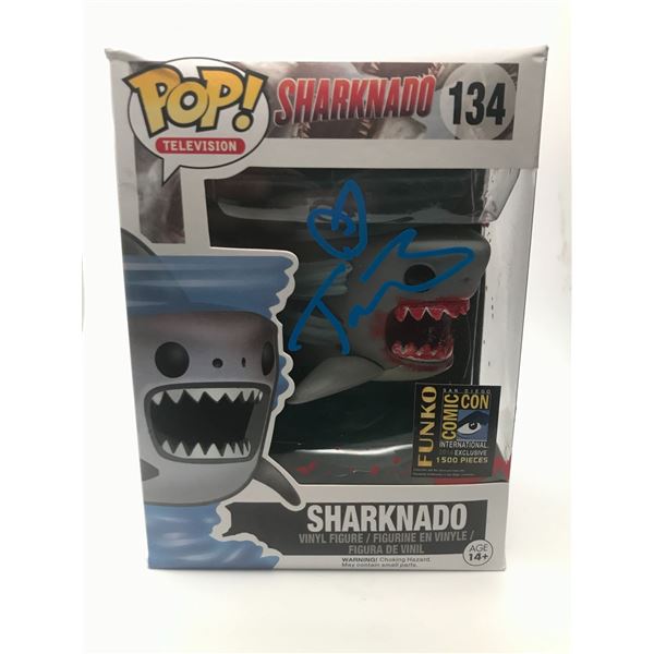 TARA REID SIGNED SHARKNADO CUSTOM FUNKO POP - WWOC COA