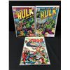 Image 1 : LOT OF 3 MARVEL COMICS - THOR AND HULK