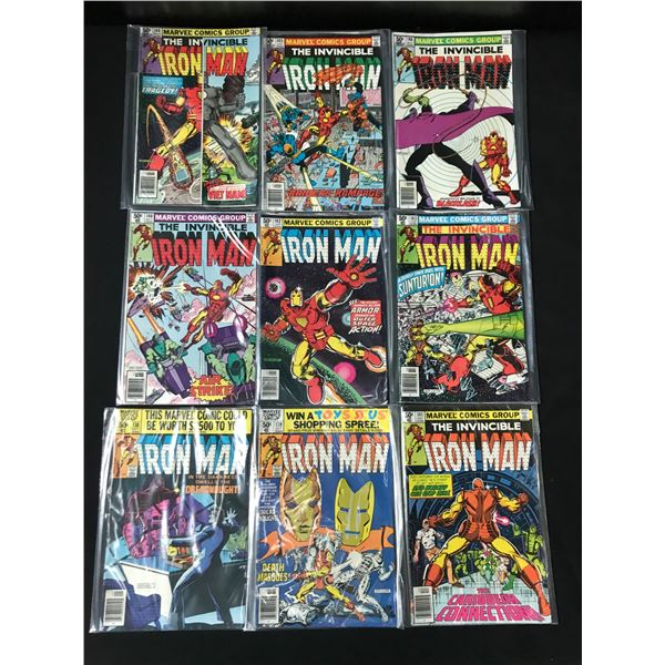 MARVEL COMICS IRON MAN COMIC BOOK LOT