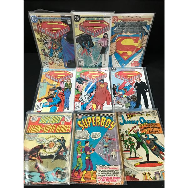 DC COMICS SUPERMAN COMIC BOOK LOT