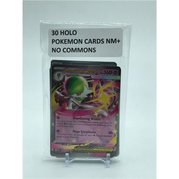 POKEMON TCG 30 HOLO CARDS NM+ NO COMMONS