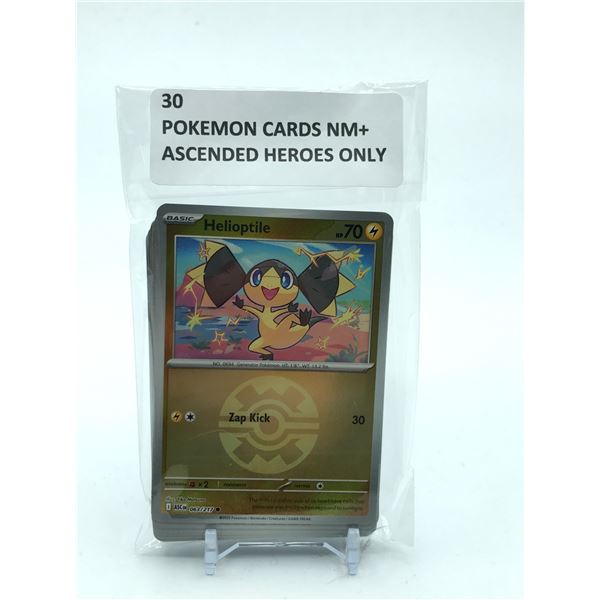 POKEMON TCG 30 ASCENDED HEROES TRADNG CARDS NM+