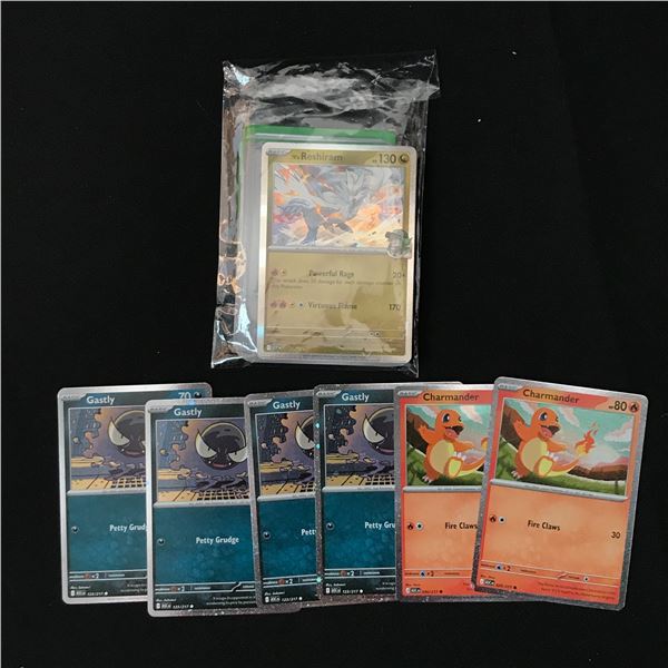 LOT OF MIXED POKEMON CARDS INCLUDING CHARMANDER