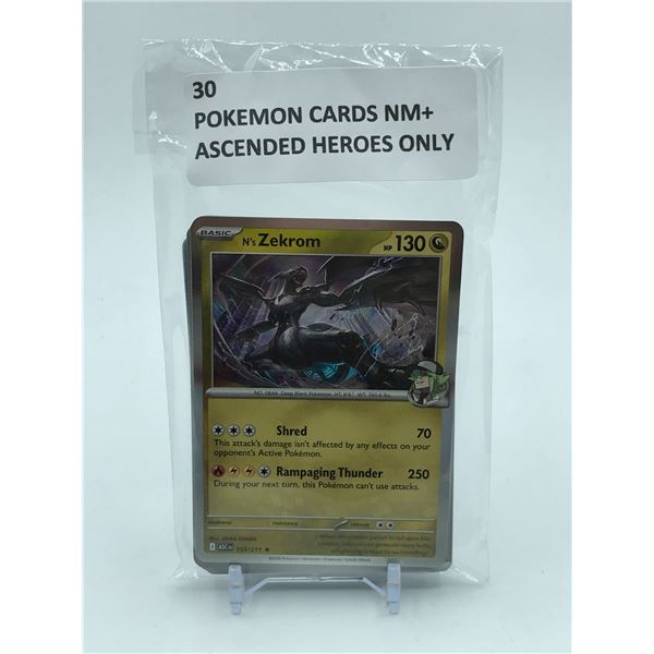 POKEMON TCG 30 ASCENDED HEROES TRADING CARDS NM+