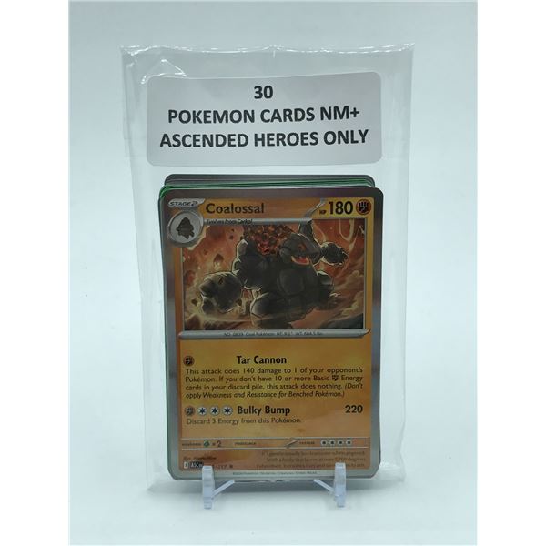 POKEMON TCG 30 ASCENDED HEROES TRADING CARDS NM+
