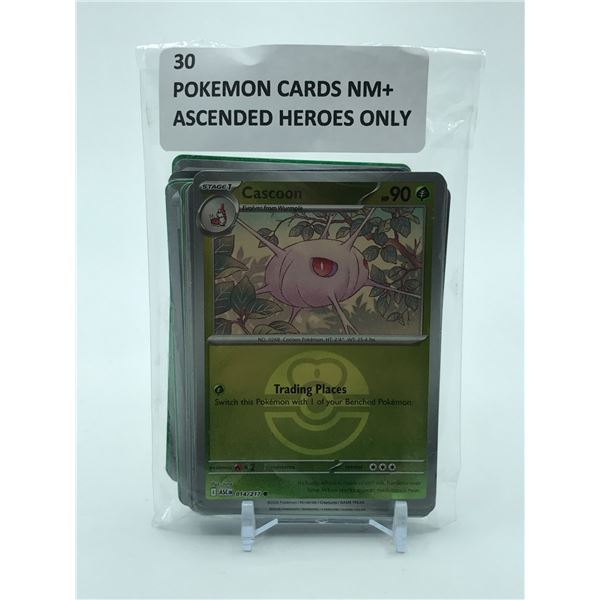 POKEMON TCG 30 ASCENDED HEROES TRADING CARDS NM+