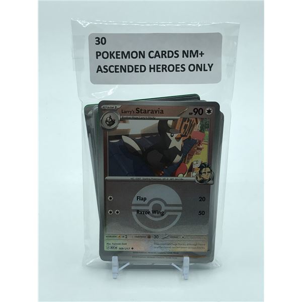 POKEMON TCG 30 ASCENDED HEROES TRADING CARDS NM+