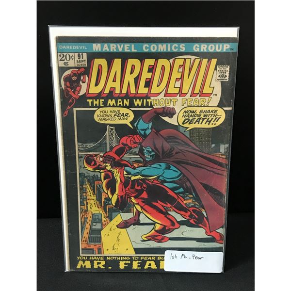 DAREDEVIL #91 1ST MR. FEAR - MARVEL COMICS