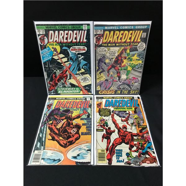 LOT OF 4 DAREDEVIL COMICS - MARVEL COMICS