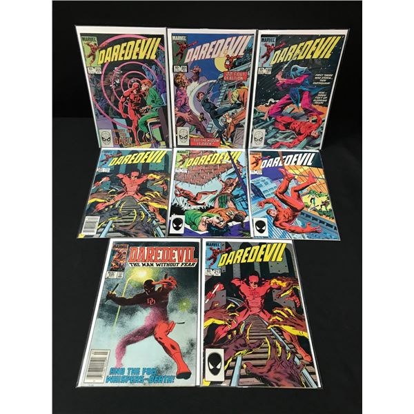 LOT OF 8 DAREDEVIL COMICS - MARVEL COMICS